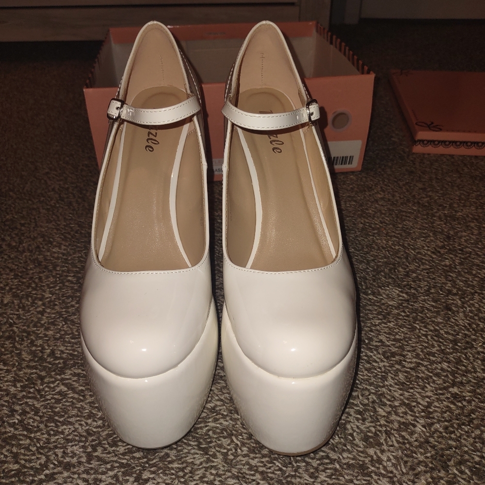 Platform Mary Janes